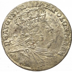 Germany, Saxony, Friedrich August II, 18 groschen 1754, Leipzig