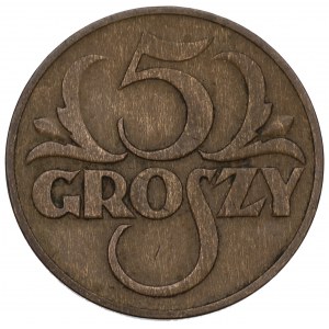 II Republic of Poland, 5 groschen 1934