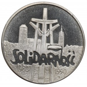 III RP, 100.000 złotych 1990 Solidarność PL