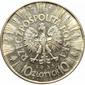 II Rzeczpospolita, 10 złotych 1935 Piłsudski