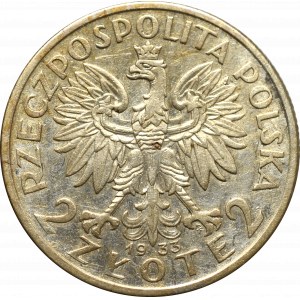 II Republic of Poland, 2 zloty 1933 Polonia