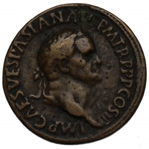 Włochy, Giovanni Cavino, Paduan, Wespazjan Sesterc typ Koloseum