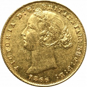 Australia, Victoria, Sovereign 1866, Sydney