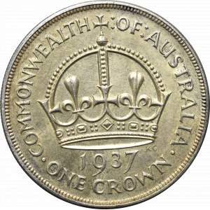 Australia, 1 crown 1937