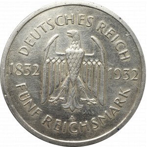 Niemcy, Republika Weimarska, 5 marek 1932 Goethe