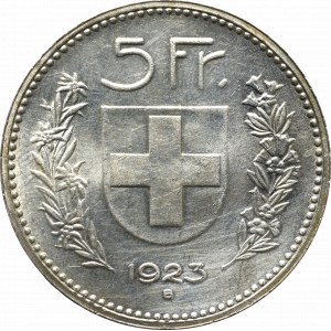 Szwajcaria, 5 Franków 1923