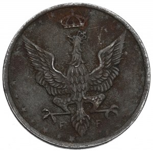 Kingdom of Poland, 10 pfennig 1917