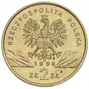 III Republic of Poland, 2 zlote 1966 Hedgehog