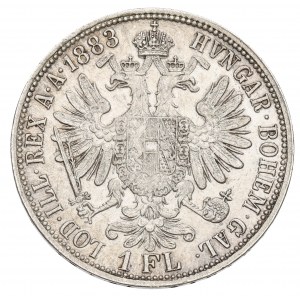 Austria-Hungary, 1 florin 1883