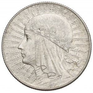 II RP, 5 złotych 1932 BZM Głowa kobiety