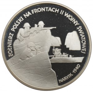 III RP, 100.000 złotych, Narvik 1940