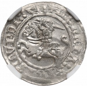 Sigismund I the Old, Halfgroat 1511, Vilnius - NGC MS62