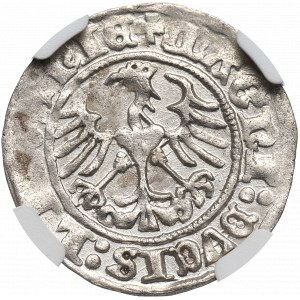 Sigismund I the Old, Halfgroat 1511, Vilnius - NGC MS62