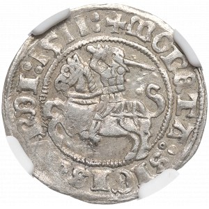 Sigismund I the Old, Halfgroat 1511, Vilnius - NGC AU55