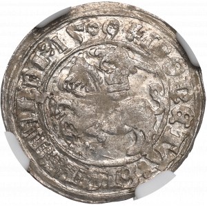 Sigismund I the Old, Halfgroat 1509, Vilnius - NGC MS61