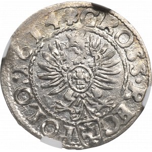 Zygmunt III Waza, Grosz 1614, Kraków - NGC AU58