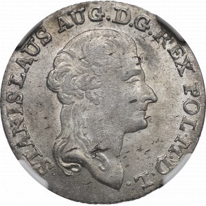 Stanisław August Poniatowski, Złotówka 1793 - NGC MS63