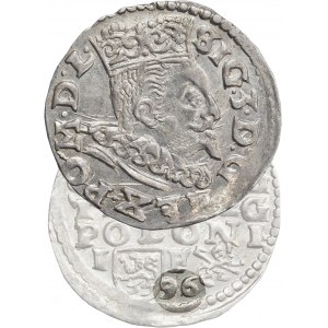 Zygmunt III Waza, Trojak 1596, Lublin - RZADKI / OKAZOWY