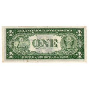 USA, 1 dolar 1935 niebieska pieczęć
