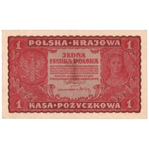 II RP, 1 marka polska 1919 I SERIA A