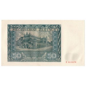 GG, 50 złotych 1941 E