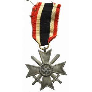 Niemcy, III Rzesza, Krzyż Zasługi Wojennej (KVK) 2 klasy z mieczami J.E. Hammer & Sohne, Geringswalde