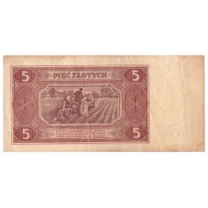 PRL, 5 złotych 1948 BI