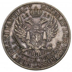 Kingdom of Poland, Nicholas I, 5 zloty 1829