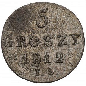 Duchy of Warsaw, 5 groschen 1812