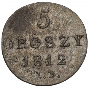 Księstwo Warszawskie, 5 groszy 1812