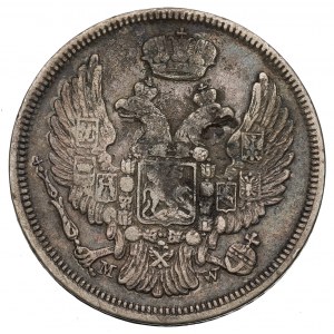 Russian partition, Nicholas I, 15 kopecks=1 zloty 1835, Warsaw