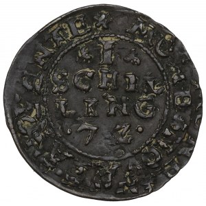 Duchy of Livonia, Schilling 1572, Dahlen