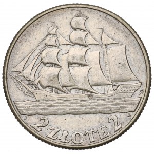 II Republic of Poland, 2 zloty 1936 Ship