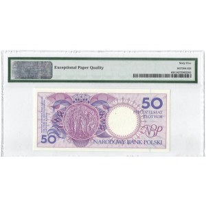 IIIRP, 50 złotych 1990 - J - PMG 65 EPQ
