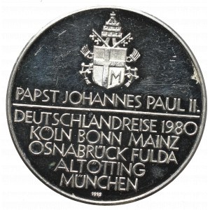 Pielgrzymka Jana Pawła do Niemiec 1980 - srebro