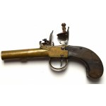 England, Flintlock pistol London II half of the XVIII century