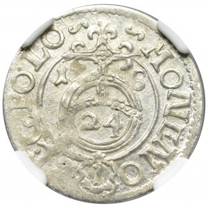 Sigismund III, 1,5 groschen 1618, Bromberg - NGC MS62