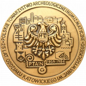 PRL, Medal Śląski Medalier Jan Wysocki 1960