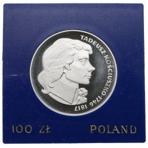 PRL, 100 złotych 1976 - Kościuszko