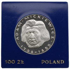 PRL, 100 złotych 1978 - Mickiewicz