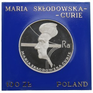 PRL, 100 złotych 1974 - Skłodowska-Curie