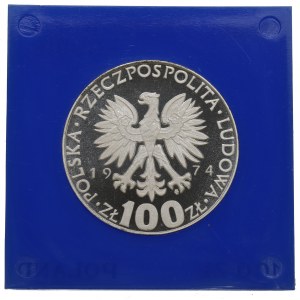 PRL, 100 złotych 1974 - Skłodowska-Curie