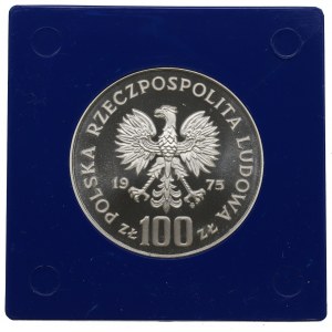 PRL, 100 złotych 1975 - Helena Modrzejewska