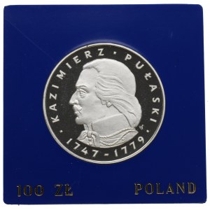 PRL, 100 złotych 1976 - Pułaski