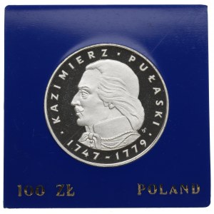 PRL, 100 złotych 1976 - Pułaski