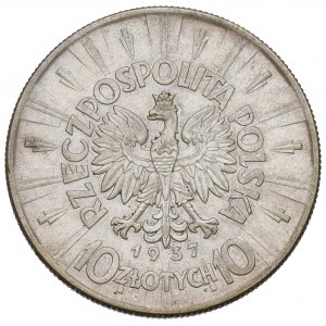 II Republic of Poland, 10 zloty 1937 Pilsudski