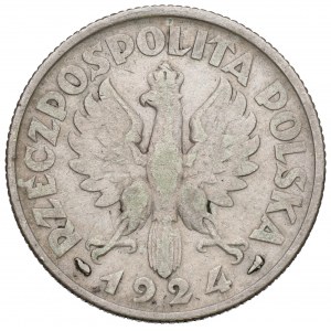 II Republic of Poland, 2 zloty 1924, Paris