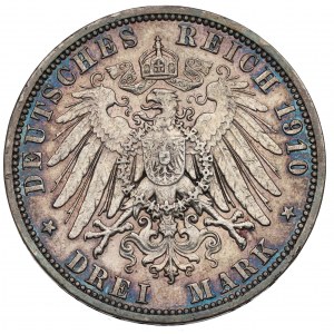 Niemcy, Prusy, 3 marki 1910