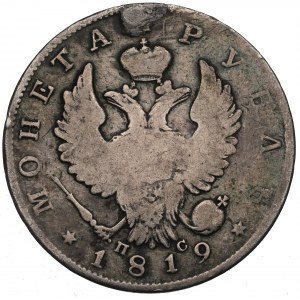 Rosja, Aleksander I, Rubel 1819
