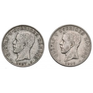 Sweden, Lot of 1 kroner